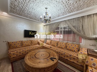 Louez cet appartement à Route de Safi. 3 chambres agréables. Meublé - Appartement à louer - Marrakech
