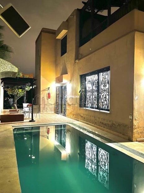 Superbe villa à louer à Hay Targa. 7 pièces confortables. Meublé - Location Immobilier - Marrakech - photo 2