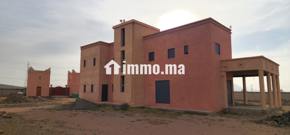 Villa semi-finie à 18 km de Marrakech (Commune Bourrous) - Vente Immobilier - Marrakech - photo 4