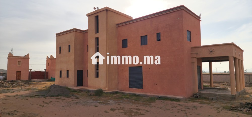 Villa semi-finie à 18 km de Marrakech (Commune Bourrous) - Vente Immobilier - Marrakech - photo 5
