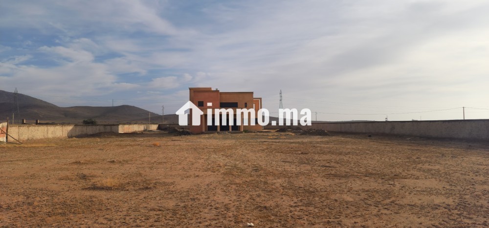 Villa semi-finie à 18 km de Marrakech (Commune Bourrous) - Vente Immobilier - Marrakech - photo 6