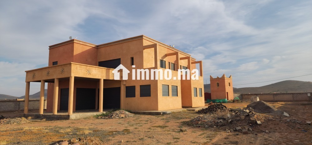 Villa semi-finie à 18 km de Marrakech (Commune Bourrous) - Vente Immobilier - Marrakech - photo 8