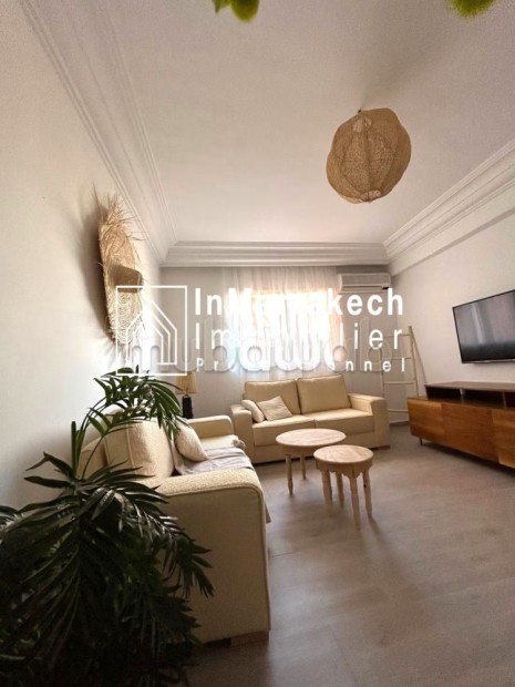 Bel appartement meublé à louer à Guéliz - Location Immobilier - Marrakech - photo 1