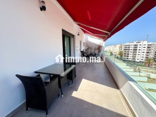 À Louer – Magnifique appartement avec grande terrasse et vue dégagée - Appartement à louer - Casablanca