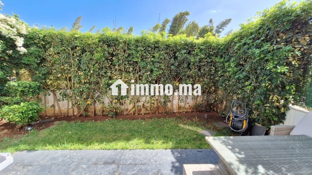 Duplex avec jardin 3 chambres à louer vide - Location Immobilier - Bouskoura - photo 1