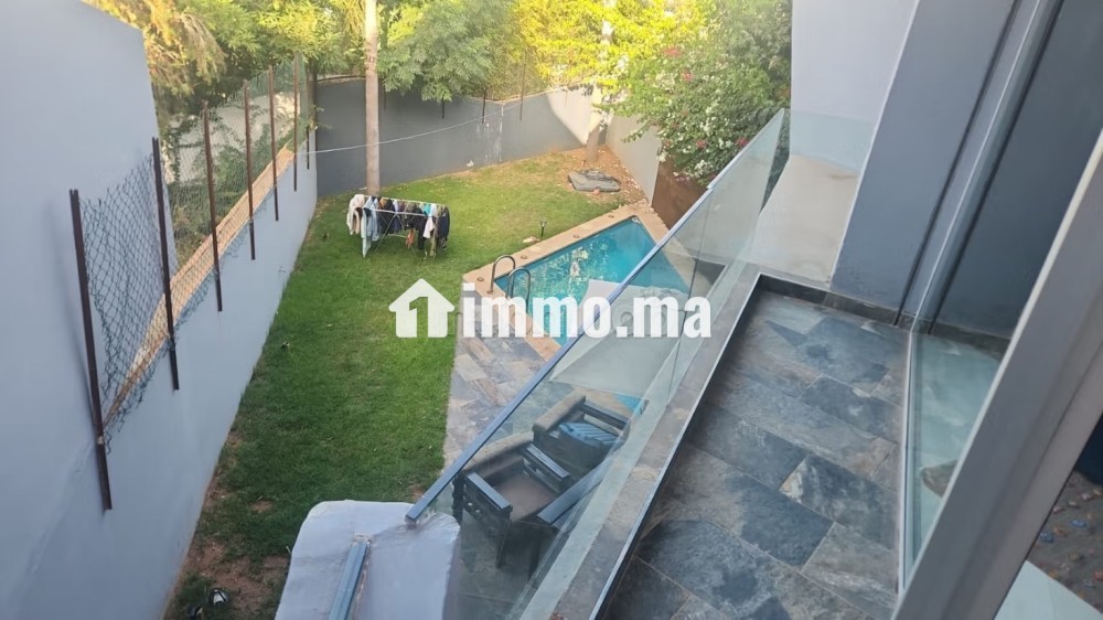 Villa meublée 3 chambres avec piscine à la Ville Verte - Location Immobilier - Bouskoura - photo 1
