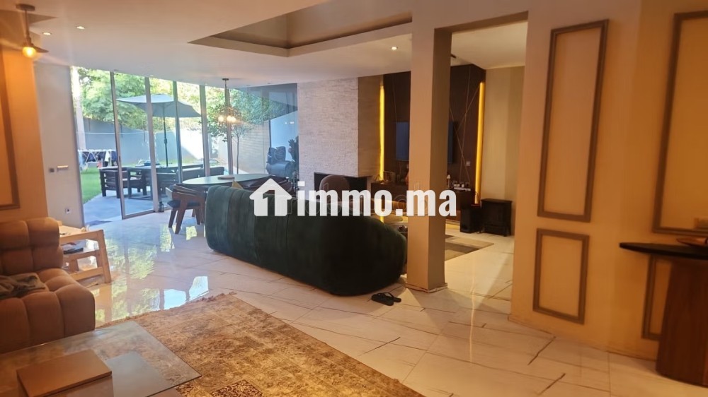 Villa meublée 3 chambres avec piscine à la Ville Verte - Location Immobilier - Bouskoura - photo 7