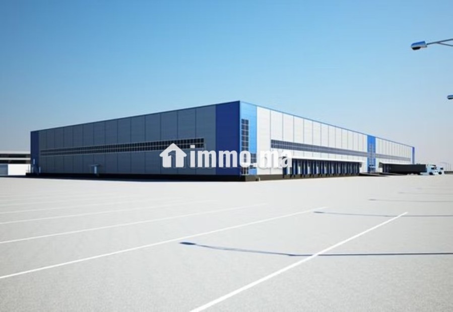 Dépôt Usine 4000 m² dont 2700 m² Hangar Salé - Location Immobilier - Sale - photo 1