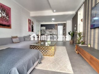 Magnifique studio meublé à louer sur Racine - Appartement à louer - Casablanca