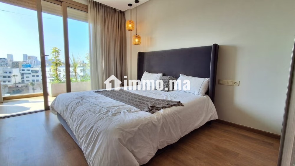 Tres beau studio a louer sur Oasis, dernier etage sans vis a vis, belle terrasse - Location Immobilier - Casablanca - photo 6