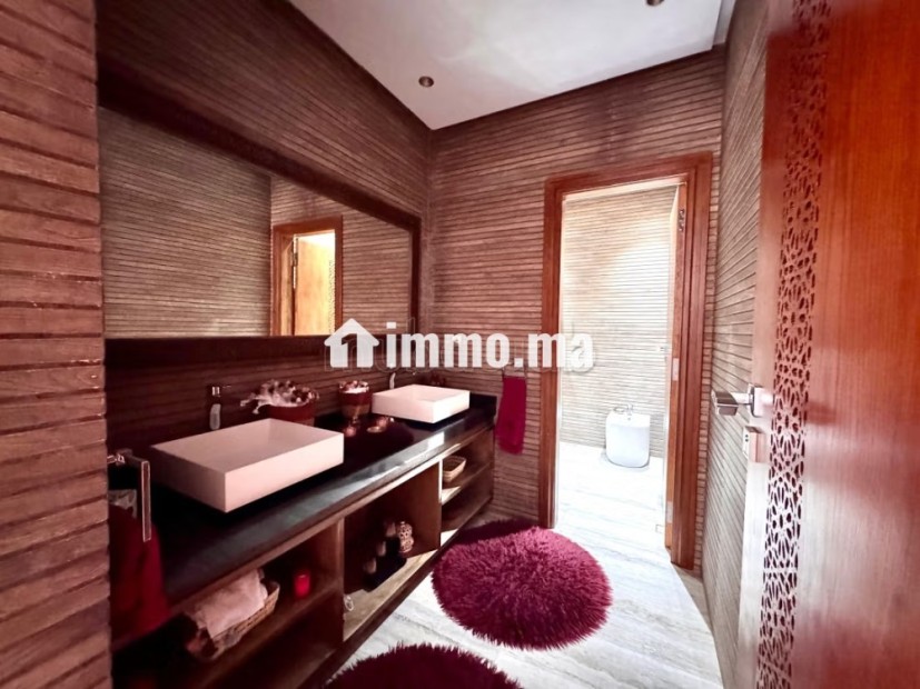 Villa de haut standing à vendre à Hay Targa. 5 belles chambres. Antenne parabolique et sécurité - Vente Immobilier - Marrakech - photo 4