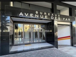 Bureau neuf pour location avenue des FAR fès 54m2 - Bureau à louer - Fes
