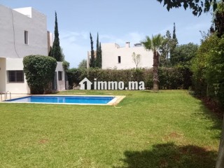 Villa 840m neuf à louer à californie avec grand jardin - Villa à louer - Casablanca