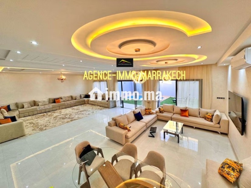 Location villa 4 Chambres, hammam - Location Immobilier - Marrakech - photo 1