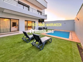 Location villa 4 Chambres, hammam - Villa à louer - Marrakech