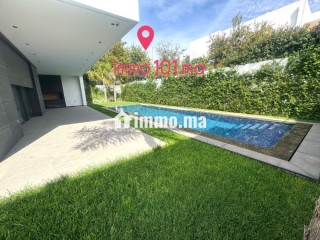Location villa à l’Orangeraie – Souissi - Villa à louer - Rabat