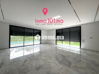 Location villa à l’Orangeraie – Souissi - Villa à louer - Rabat