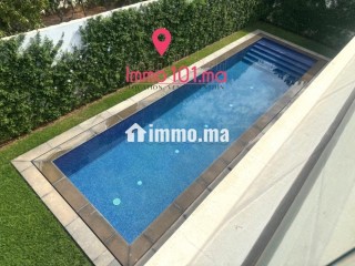 Location villa à l’Orangeraie – Souissi - Villa à louer - Rabat