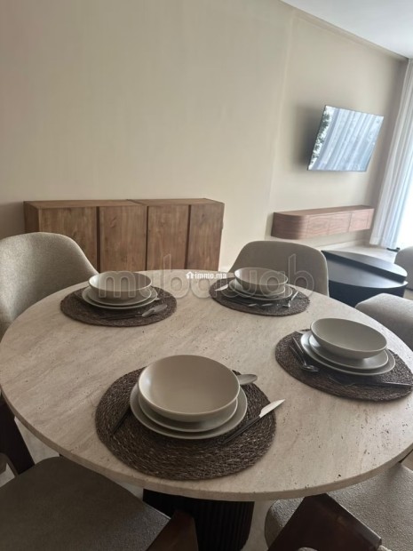 Louez cet appartement à Racine. Surface totale 57 m². Bien meublé - Location Immobilier - Casablanca - photo 5