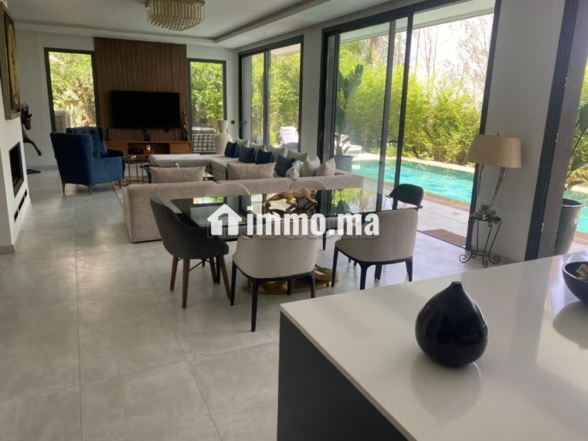 Superbe Villa 3 suites pour location vacances - Vente Immobilier - Marrakech - photo 1
