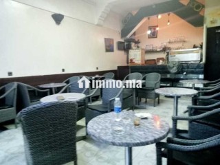Fonds de commerce café à vendre – Terrasse fréquen - Local commercial à vendre - Casablanca