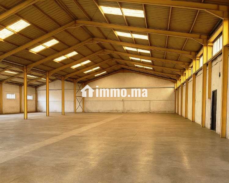 Grande Surface Industrielle à Louer à Fès - Vente Immobilier - Fes - photo 1