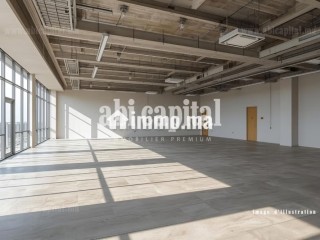 Grand showroom non aménagé de 398 m² Rdc - Appartement à louer - Rabat