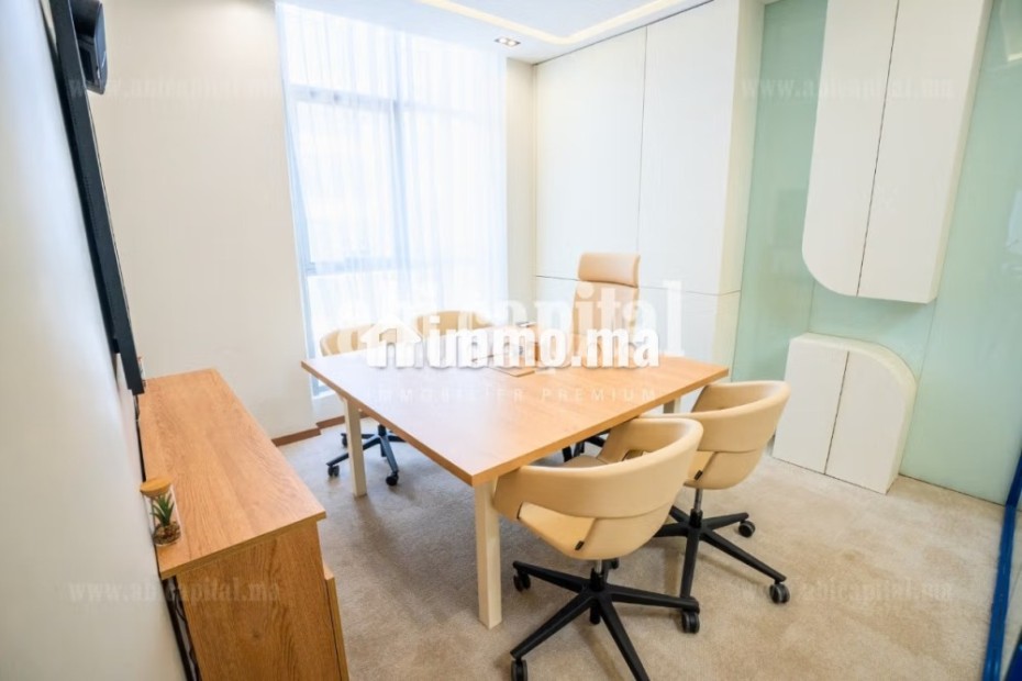 Bureau meublé 157 m² à louer – Sidi Maarouf - Location Immobilier - Casablanca - photo 2