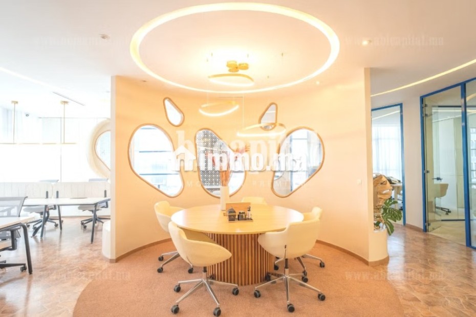 Bureau meublé 157 m² à louer – Sidi Maarouf - Location Immobilier - Casablanca - photo 6