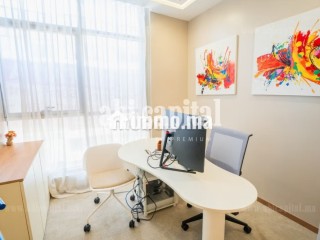 Bureau meublé 157 m² à louer – Sidi Maarouf - Bureau à louer - Casablanca