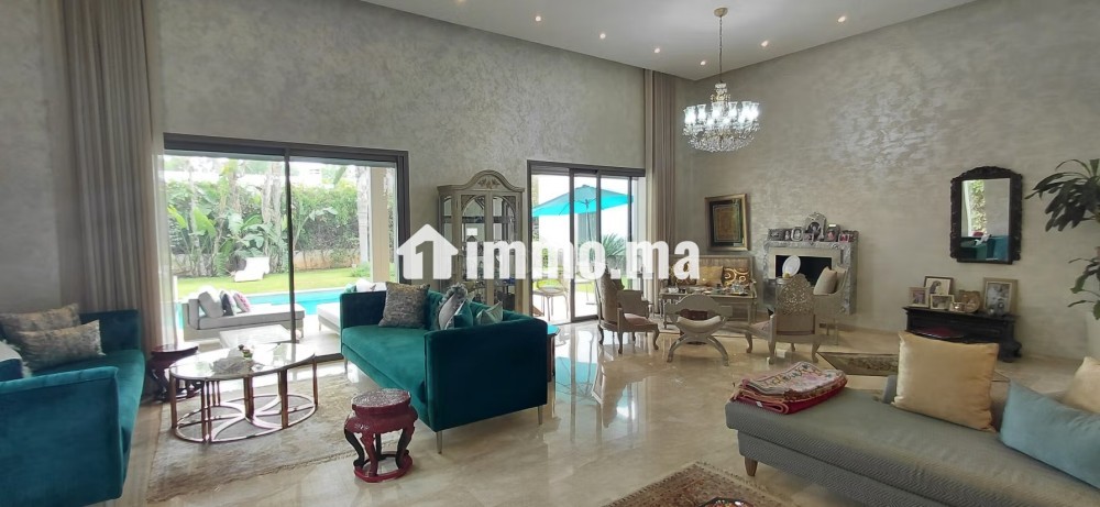 Villa de plain pied à vendre à Bouskoura 4 chambres - Vente Immobilier - Bouskoura - photo 2