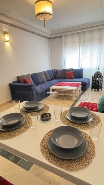 Appartement meublé 2 chambres résidence avec piscine - Location Immobilier - Marrakech - photo 2