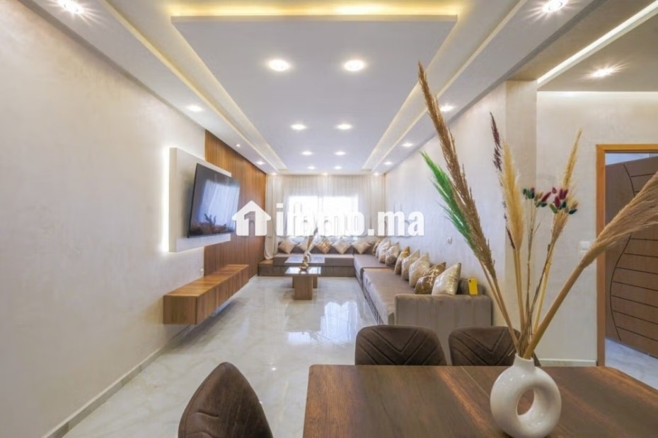Appartement de vacances à louer à De La Plage. 2 chambres. Résidence avec concierge, climatisation générale - Vente Immobilier - Tanger - photo 2