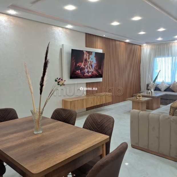 Appartement de vacances à louer à De La Plage. 2 chambres. Résidence avec concierge, climatisation générale - Vente Immobilier - Tanger - photo 4