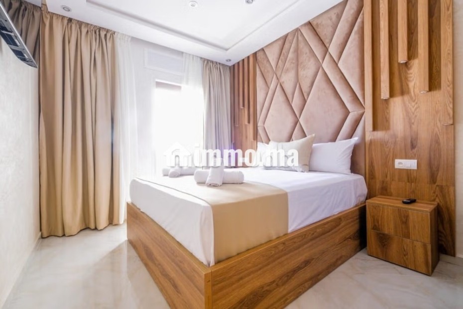 Appartement de vacances à louer à De La Plage. 2 chambres. Résidence avec concierge, climatisation générale - Vente Immobilier - Tanger - photo 8
