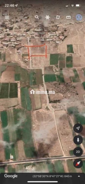 VENDRE – Terrain 3 300 m² – Titré – Route de Ouali - Vente Immobilier - Casablanca - photo 5