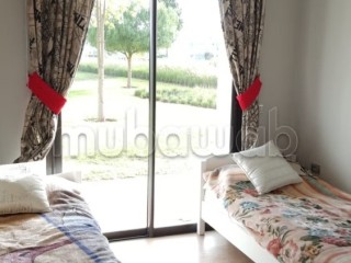 Très bel appartement non meublé en rez de jardin à Golf City Prestigia - Appartement à louer - Bouskoura