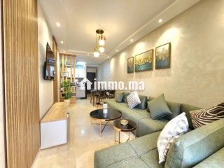 Très bel appartement en location à Ferme Bretonne Hay Arraha. 2 pièces confortables. Meublé - Appartement à louer - Casablanca