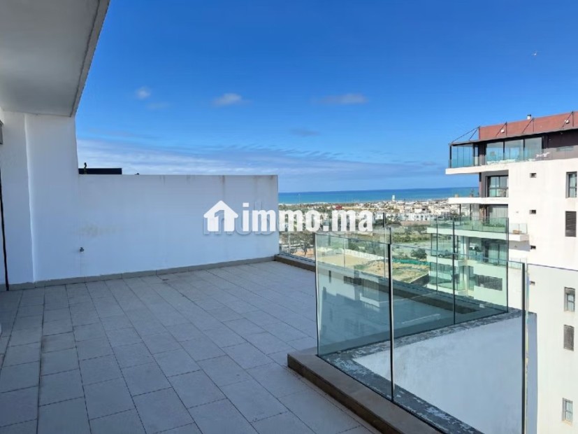 Duplex dernier étage double terrasse vue mer ain diab - Location Immobilier - Casablanca - photo 1