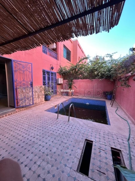 Maison de luxe à vendre à Route Casablanca. Surface de 160 m². Meublé - Vente Immobilier - Marrakech - photo 1