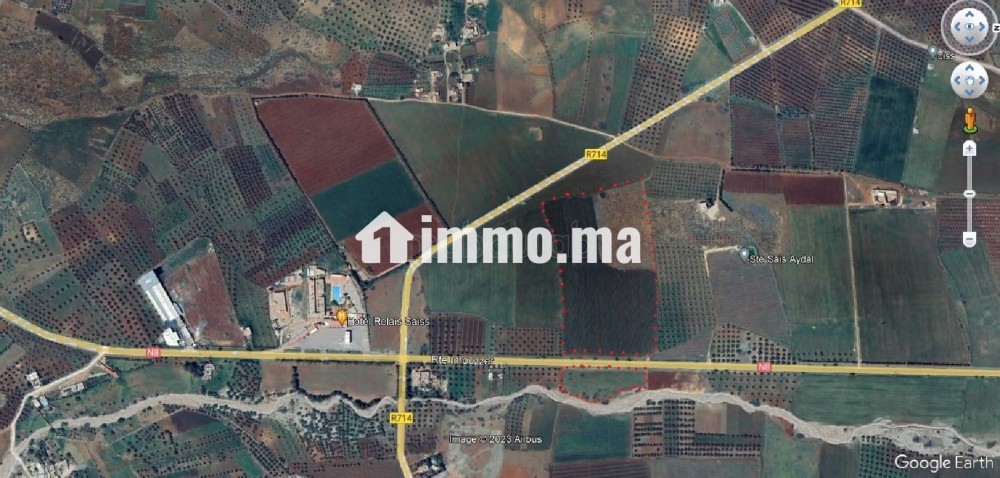 Terrain a vendre Route Immouzer - Vente Immobilier - Fes - photo 1
