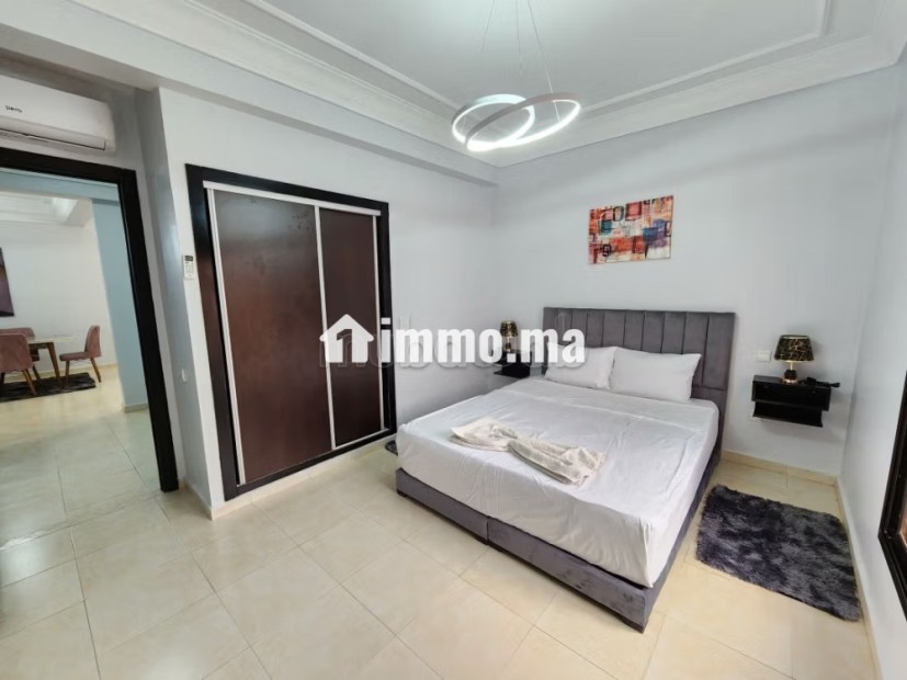 Louez cet appartement à gueliz a cote de l hopital melitaire. 2 chambres agréables. Meublé - Location Immobilier - Marrakech - photo 5
