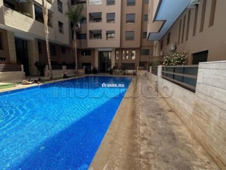 Vente d'un bel appartement à Guéliz. 3 pièces. Fenêtres avec double vitrage et porte blindée - Appartement à vendre - Marrakech