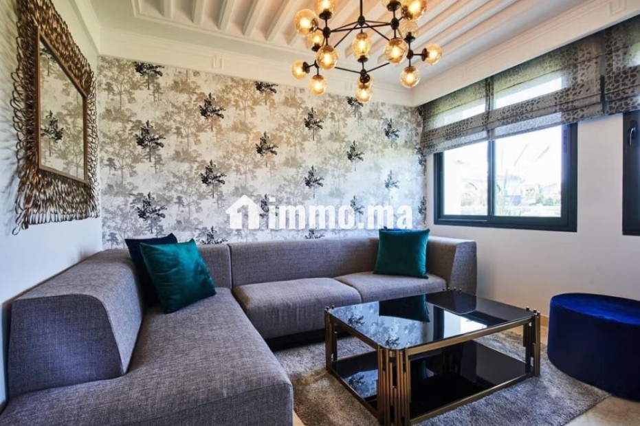 Location d'un appartement à Ville Verte joliment meublé avec vue sur golf - Location Immobilier - Bouskoura - photo 4