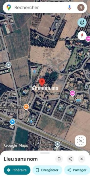 Rare opportunité – Terrain SD1 Route d’Ourika, - Vente Immobilier - Marrakech - photo 1