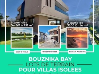 Terrain à Vendre de 751.0 m² à Bouznika, Bouznika Bay - Terrain à vendre - Bouznika