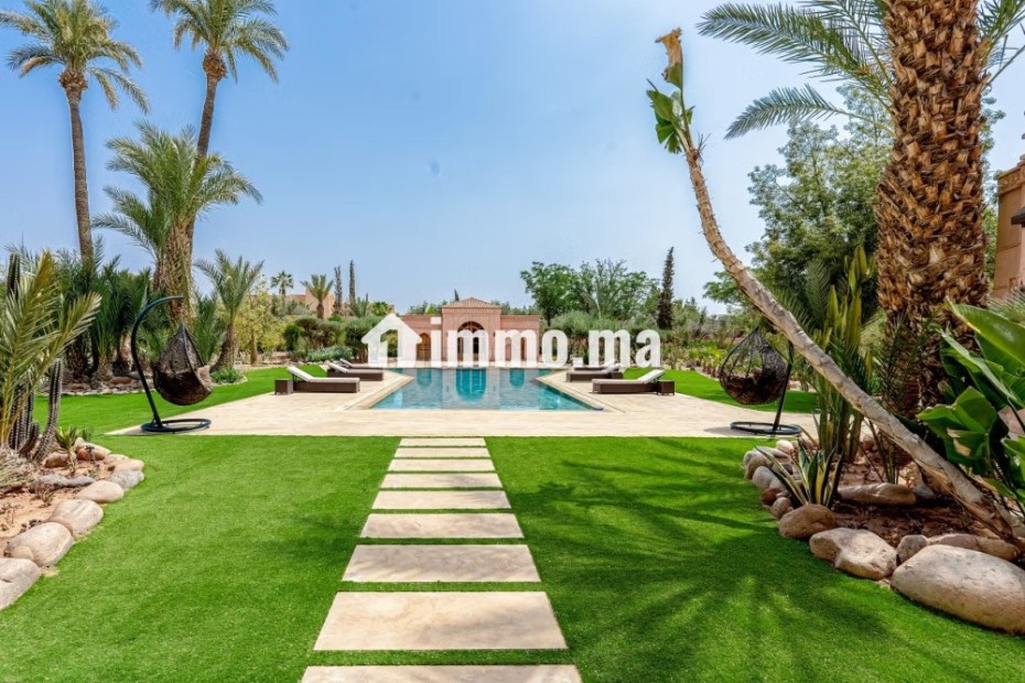 Un luxueux palais en vente à la palmeraie MARRAKECH - Vente Immobilier - Marrakech - photo 2