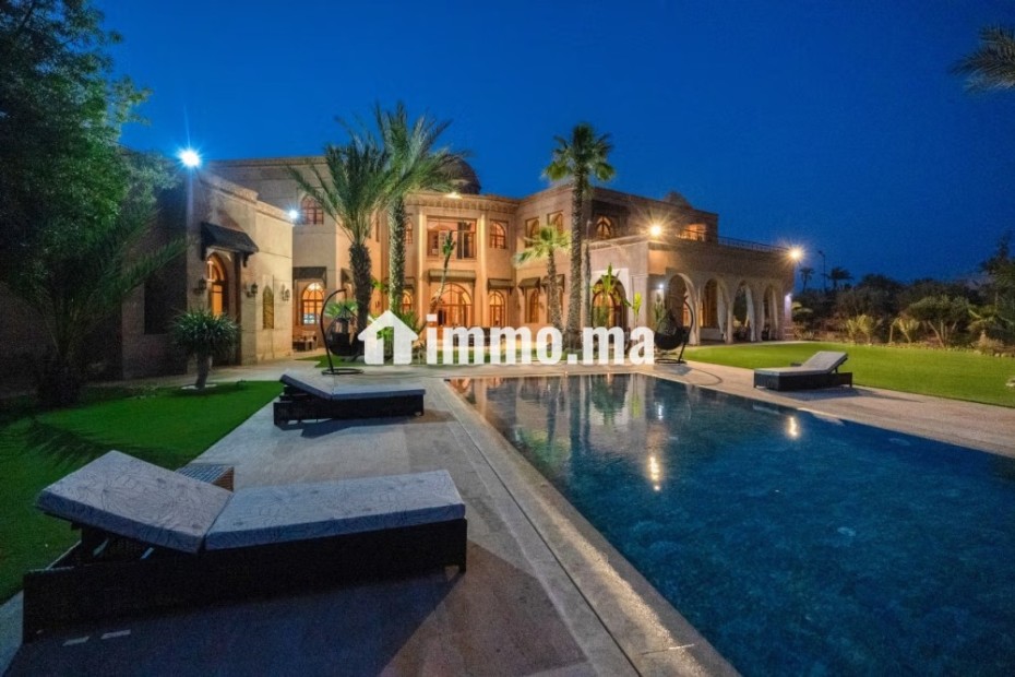 Un luxueux palais en vente à la palmeraie MARRAKECH - Vente Immobilier - Marrakech - photo 5