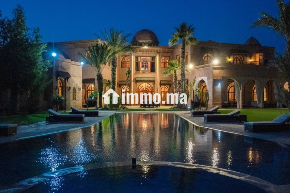 Un luxueux palais en vente à la palmeraie MARRAKECH - Vente Immobilier - Marrakech - photo 8