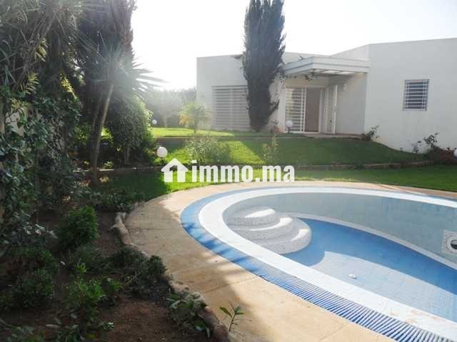 Villa avec chauffage et piscine à Souissi - Location Immobilier - Rabat - photo 6